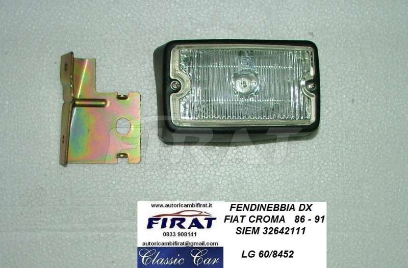 FENDINEBBIA FIAT CROMA 86 - 91 DX BIANCO